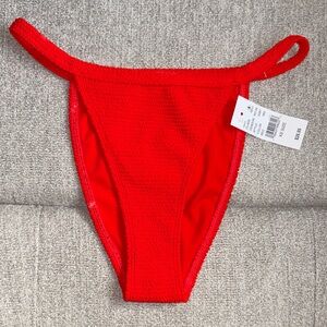 NWT PacSun Swim Ribbed Bikini Bottom